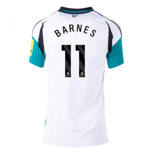 Fotballdrakt Dame Newcastle United Harvey Barnes #11 Bortedrakt 2024-25 Kortermet